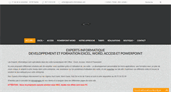 Desktop Screenshot of experts-informatique.com